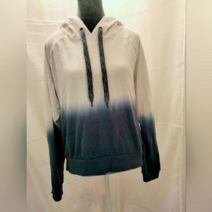 Ombre Hooded Sweatshirt
